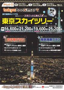 東京スカイツリー特別満喫プランのパンフレット（イメージ）＝ＪＲ東海提供＝