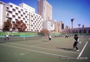 「べんてんひろば」スポーツエリアのイメージ（ＪＲ西日本提供）