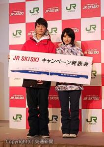 キャンペーンをＰＲする松本さん（右）と伊藤さん