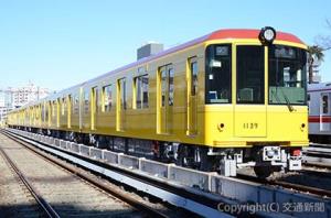 銀座線１０００系特別仕様車（東京地下鉄提供）