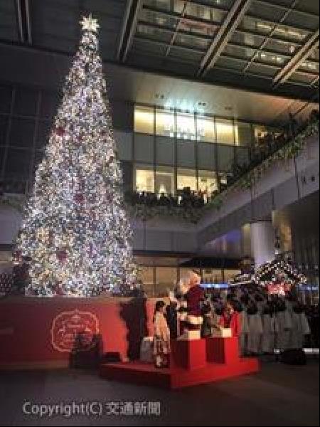 交通新聞 電子版 ｊｒ名古屋駅など 恒例のクリスマスイルミネーション始まる