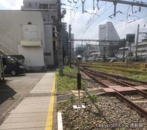 車両基地に設置された防犯カメラ。駅や列車内などの防犯カメラと共に一部をネットワーク化し、異常事態の即応力向上を図る（ＪＲ東日本提供）