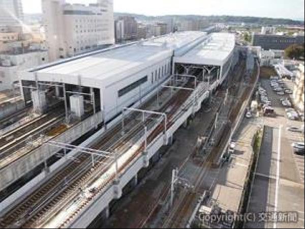 交通新聞 電子版 あいの風とやま鉄道 富山駅下り線の高架化完成