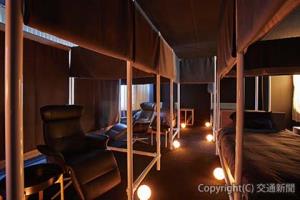 東京・大井町にオープンした「睡眠カフェ」（ネスレ日本提供）