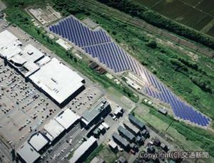 太陽光発電施設の完成イメージ（ＪＲ北海道提供）