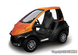 １人乗り超小型電気自動車のイメージ（ＪＲ西日本提供）