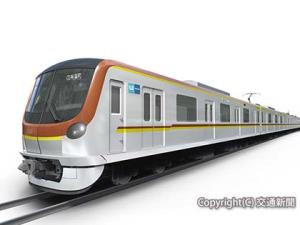 新型車両「１７０００系」の外観イメージ（東京メトロ提供）