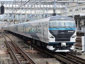 来年春ごろから「踊り子」の一部列車に投入するＥ２５７系リニューアル車両（ＪＲ横浜支社提供）