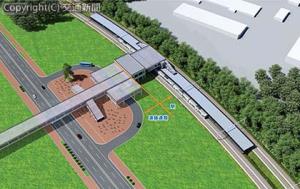 新駅のイメージ（ＪＲ北海道提供）