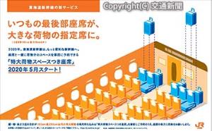 事前予約制を伝えるＪＲ東海の案内ポスター（イメージ）＝ＪＲ東海提供＝