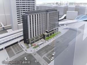 「ＪＲ桜木町ビル」の外観イメージ（ＪＲ横浜支社提供）