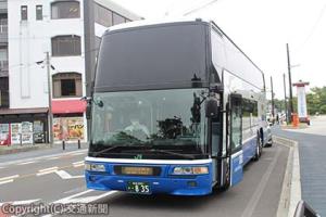 定期観光バス「仙台お散歩号」「松島お散歩号」に使用されている２階建てバス