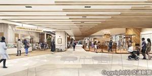 北館のリニューアル完成イメージ（山陽ＳＣ開発提供）