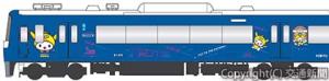 「はねぴょん」をデザインしたラッピング列車のイメージ（京浜急行電鉄提供）