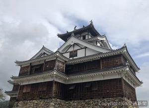 光秀が築城した福知山城＝京都府福知山市＝（ＪＲ西日本提供）