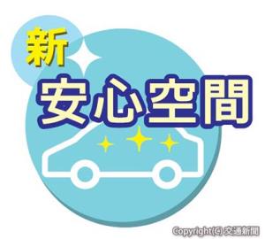 「新☆安心空間」ロゴマーク（ＪＲ西日本レンタカー＆リース提供）