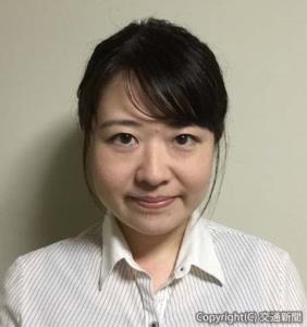 最優秀賞（調査・計画部門）の宮田野乃香（ＪＲ東日本東京工事事務所）さん 