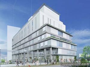 10階建てビル「（仮称）サービス棟」のイメージ（小田急電鉄提供）