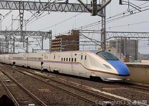 自動運転試験を行うＥ７系のイメージ（ＪＲ東日本提供）