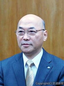 年頭訓示を行う渡辺理事長（鉄道総研提供）