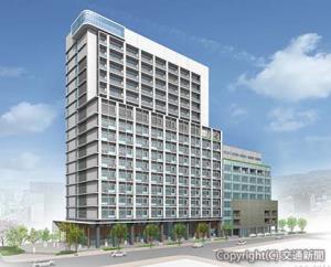 徳島文理大学「高松駅キャンパス」の外観イメージ（ＪＲ四国提供）