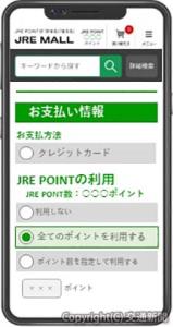 ＪＲＥ　ＭＡＬＬでのＪＲＥ　ＰＯＩＮＴを利用した電子チケット購入イメージ（ＪＲ東日本提供）