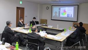 発表・審査はオンラインで行われた（日本鉄道車両機械技術協会提供）