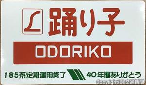 鉄製ならではの重厚感が楽しめる記念プレート（ＪＲ横浜支社提供）