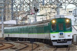 ９月に引退する5000系車両（京阪提供）