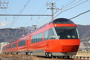 箱根アクセスなどを担う小田急電鉄（単体）の旅客運輸収入は前年同期比42・４％増と大きく回復した（小田急電鉄提供）
