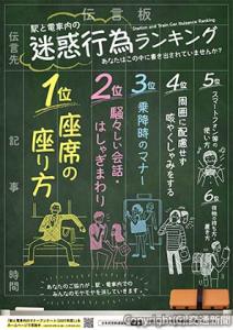 ポスターのイメージ（日本民営鉄道協会提供）