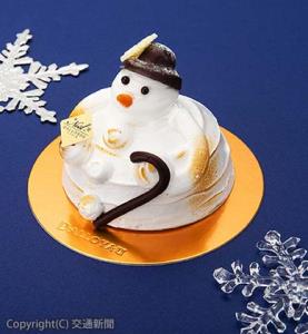 雪だるまをあしらった「ボノム　ド　ネージュ」のイメージ（ルミネ提供）