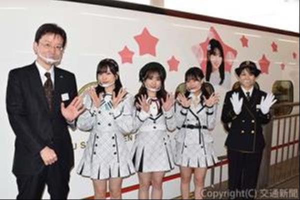交通新聞 電子版 ｊｒ九州 九州新幹線博多 鹿児島中央間 ラッピング列車 ｈｋｔ４８新幹線 運転開始