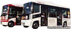 電気バスのイメージ（京阪バス提供）