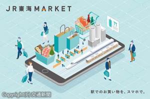 「ＪＲ東海ＭＡＲＫＥＴ」のトップページ（イメージ）＝ＪＲ東海提供＝