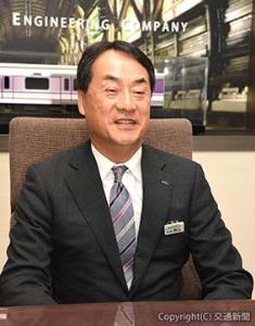 10年間のあゆみを振り返り、将来像を語る西山社長