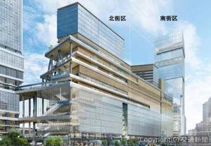 計画建物の外観イメージ（京王電鉄提供）
