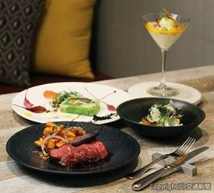 ランチコースのイメージ（ジェイアールセントラルビル提供）