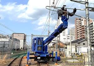 「多機能鉄道重機」のイメージ（京都鉄道博物館提供）