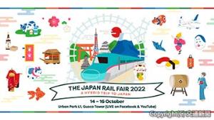 「THE JAPAN RAIL FAIR2022」のメインビジュアル（ＪＲ東日本提供）