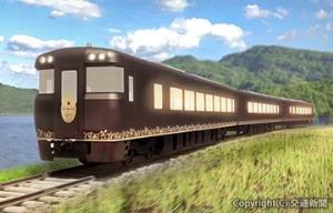 新たな観光列車の外観イメージ（図は設計前の作成で、実際の車両とは異なる）＝ＪＲ西日本提供＝