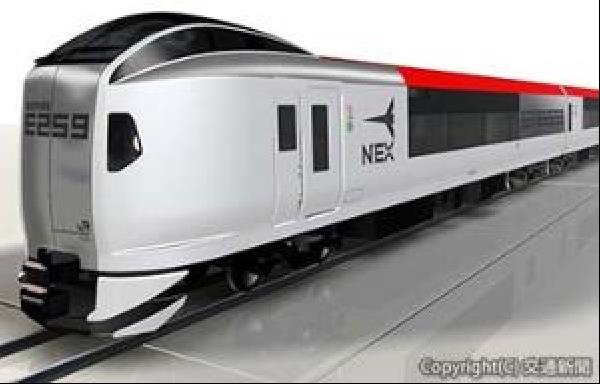 成田エクスプレス運転記念 交通新聞 電子版｜JR東日本 「成田エクスプレス」の先頭車両