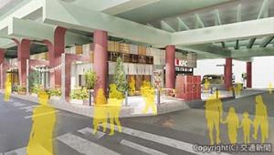 新飲食ゾーン「高円寺マシタ」のイメージ（ジェイアール東日本都市開発提供）