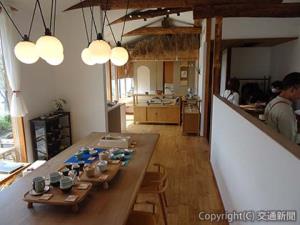 朝日焼Shop＆Galleryの店内