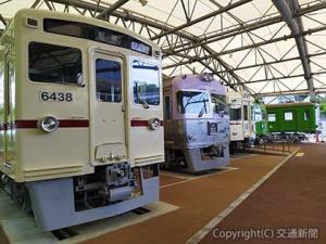 屋外展示車両のイメージ（京王れーるランド）＝京王電鉄提供＝