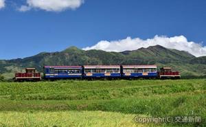 今年７月15日に全線で運転を再開する南阿蘇鉄道（大井川鐡道提供）