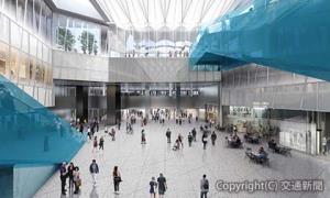 「ステーションアトリウム」のイメージ（東京地下鉄提供）