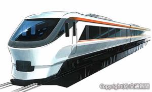 ３８５系量産先行車のエクステリアデザイン（イメージ）＝ＪＲ東海提供＝