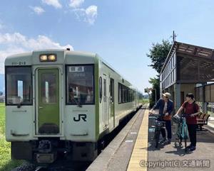 気軽に飯山線沿線のサイクリングを楽しめるサイクルトレイン（イメージ）＝ＪＲ長野支社提供＝