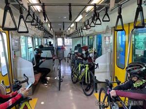 「サイクルトレイン」の車内イメージ（ＪＲ東北本部提供）